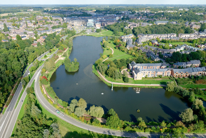 Lac, Louvain-la-Neuve